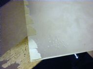 Punched holes for drilling